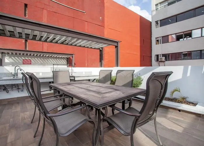 Apartment Condesa Mexican Hideway 3bd 2ba Roof 200mbps